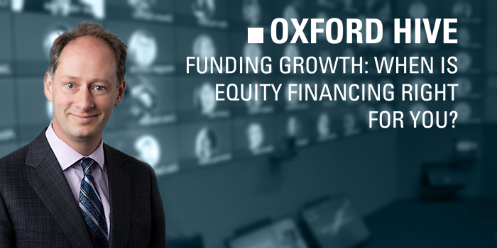 Watch Now: Funding Growth - When Is Equity Financing Right For You?