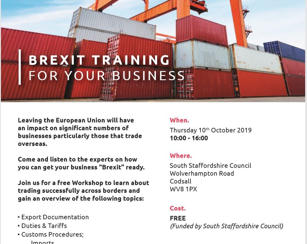 Brexit Training for your Business