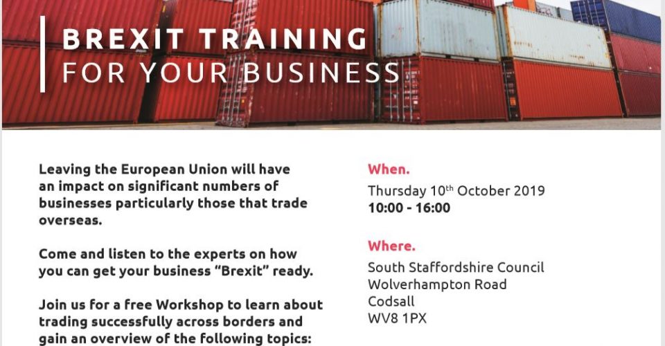 Brexit Training for your Business