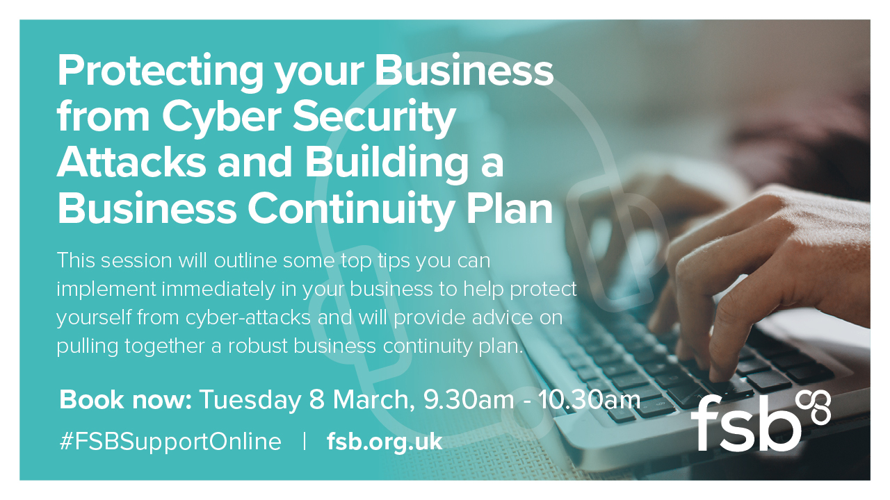 #GEARINGFORGROWTH2022: Cyber Security and Business Continuity Planning for your Small Business