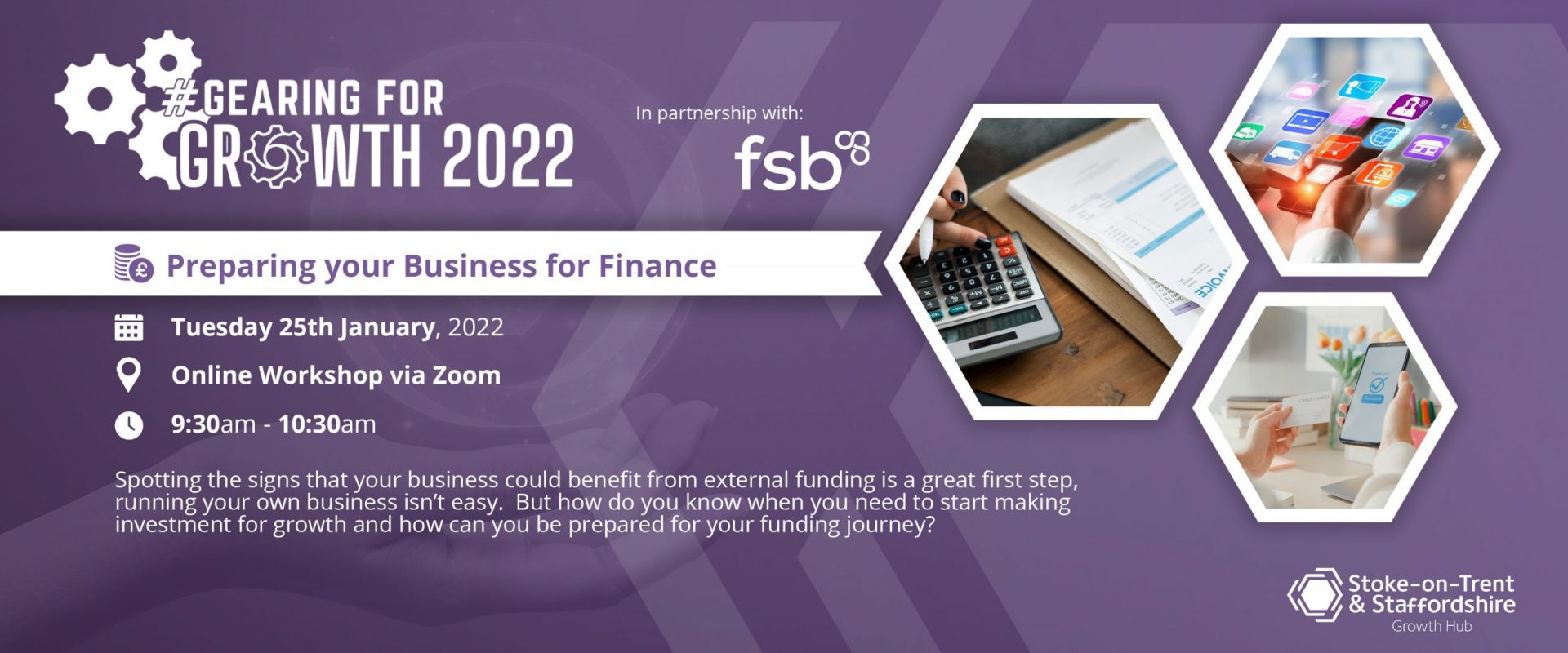 #GEARINGFORGROWTH2022: Preparing your Business for Finance