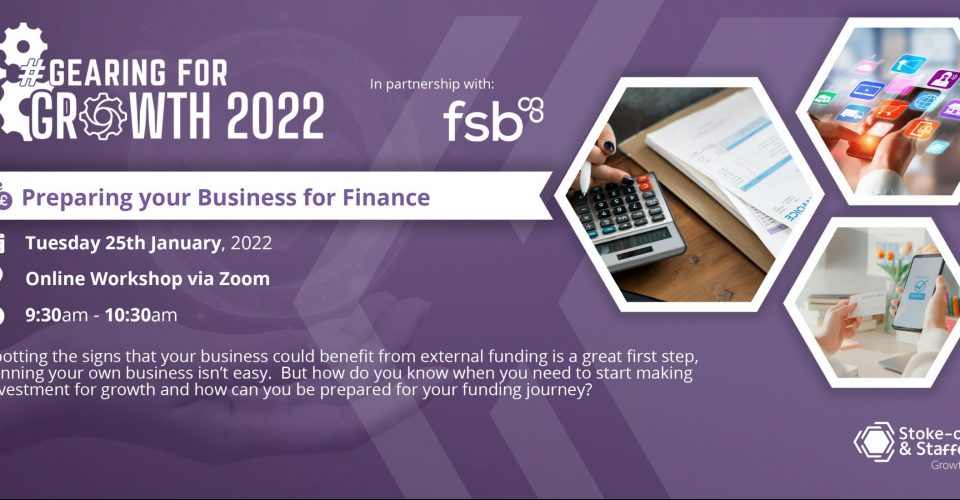 #GEARINGFORGROWTH2022: Preparing your Business for Finance