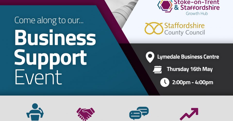 Business Support Event at Lymedale Business Centre
