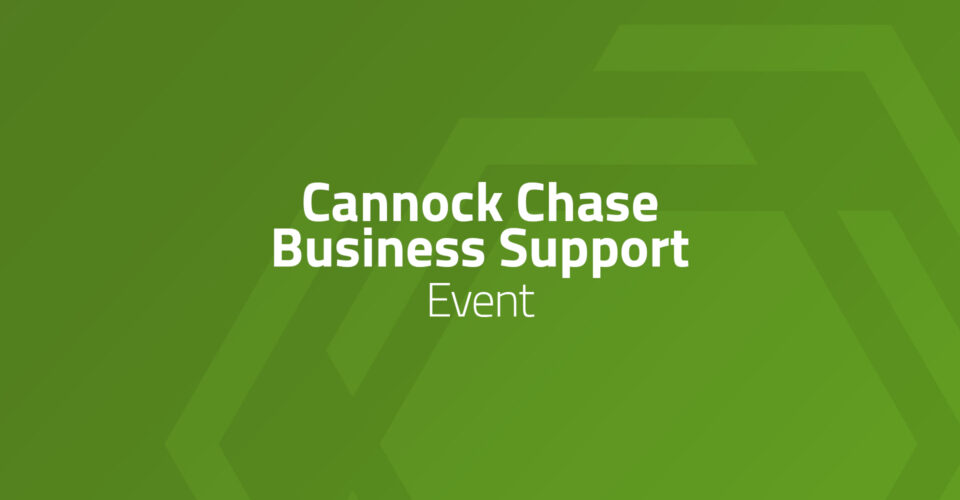 Cannock Chase District Business Support event