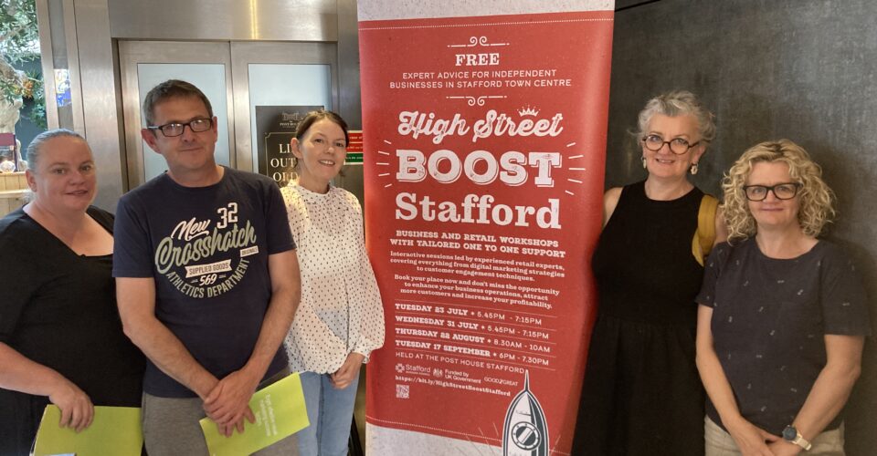 More events announced for Stafford’s High Street Boost scheme