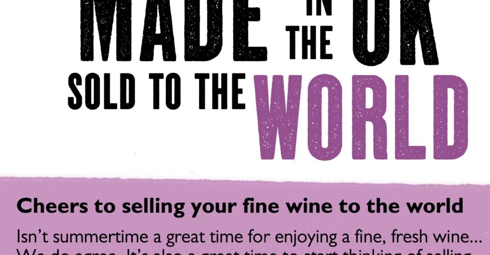 Cheers to selling your fine wine to the world