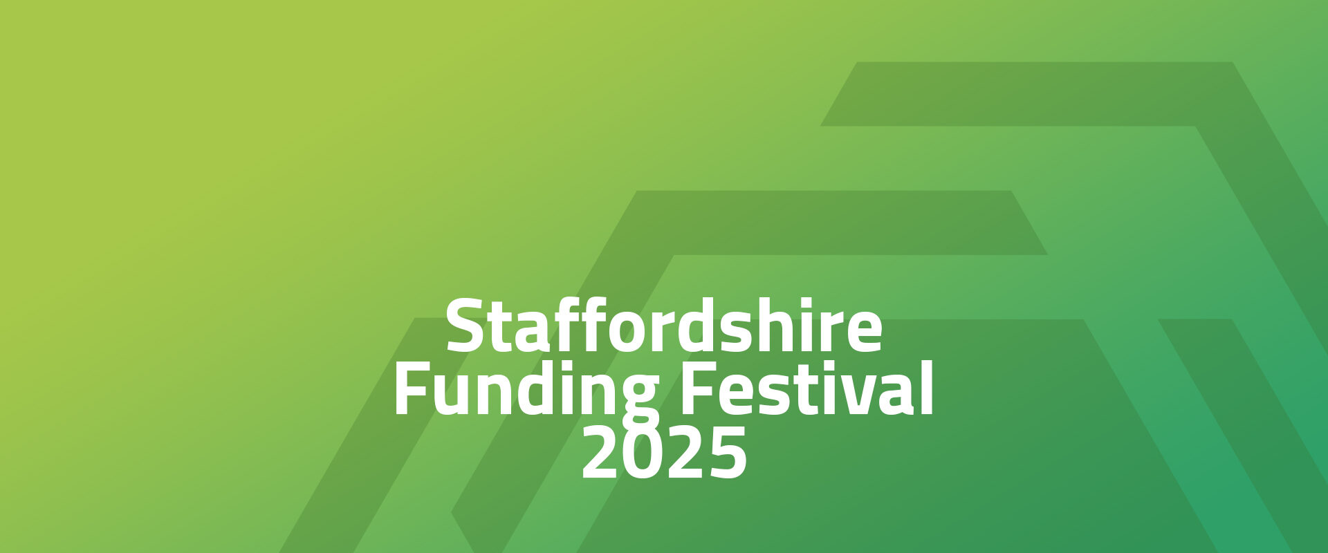 Staffordshire Funding Festival 2025