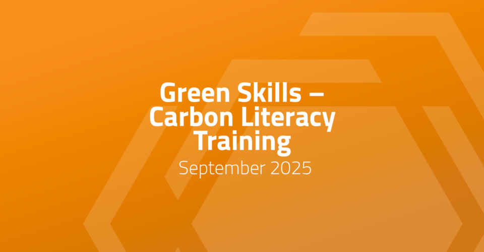 Staffordshire County Council – Green Skills – Carbon Literacy Training 9th September 2025