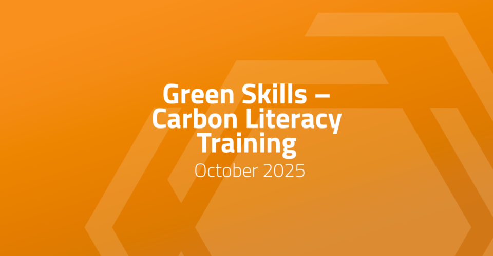 Staffordshire County Council – Green Skills – Carbon Literacy Training – 7th & 8th October 2025