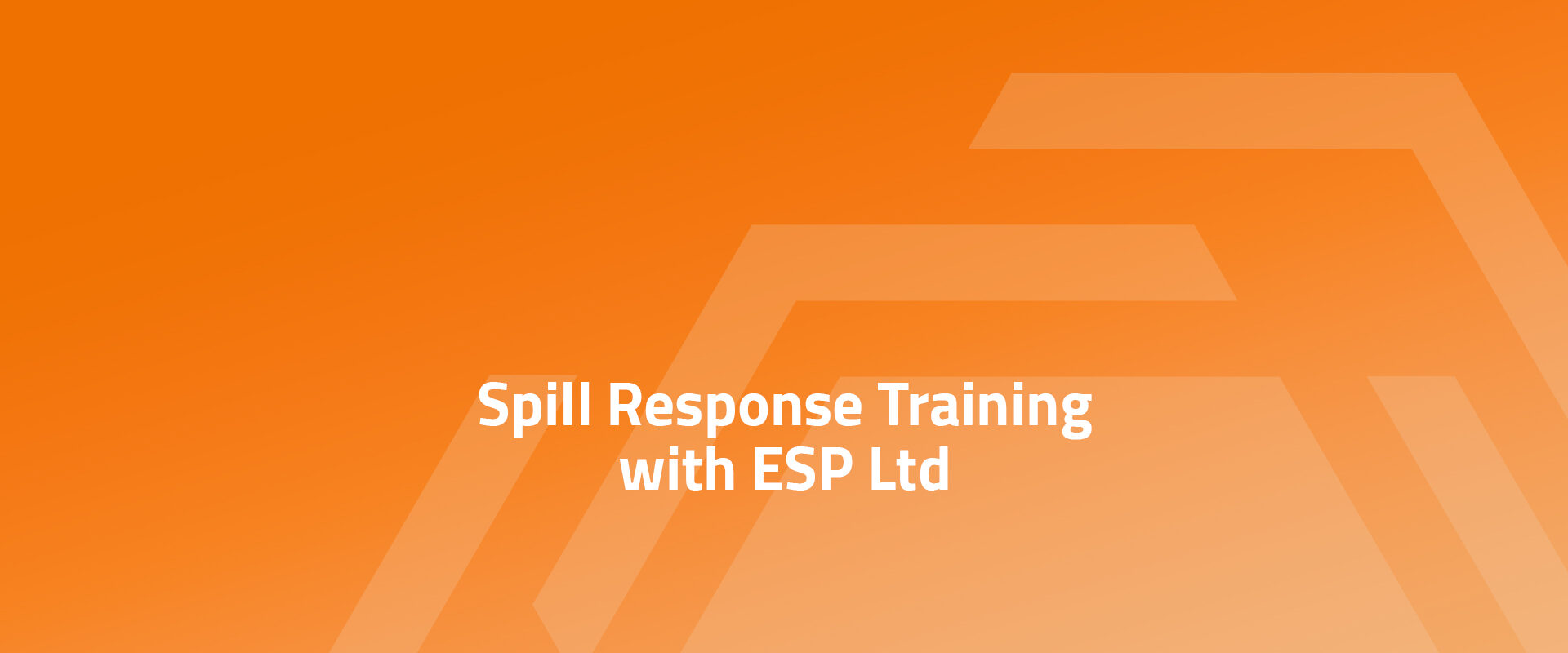sben: Spill Response Training with ESP Ltd