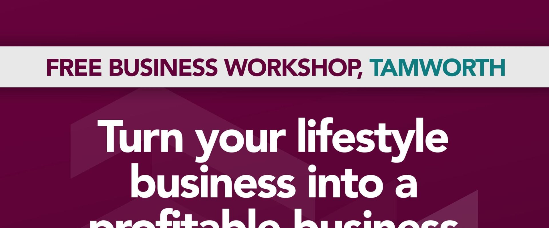 Workshop: Turn your lifestyle business into a profitable business