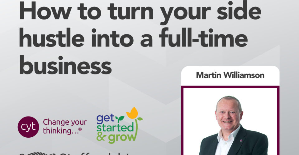 Workshop: How to turn your side hustle into a full-time business