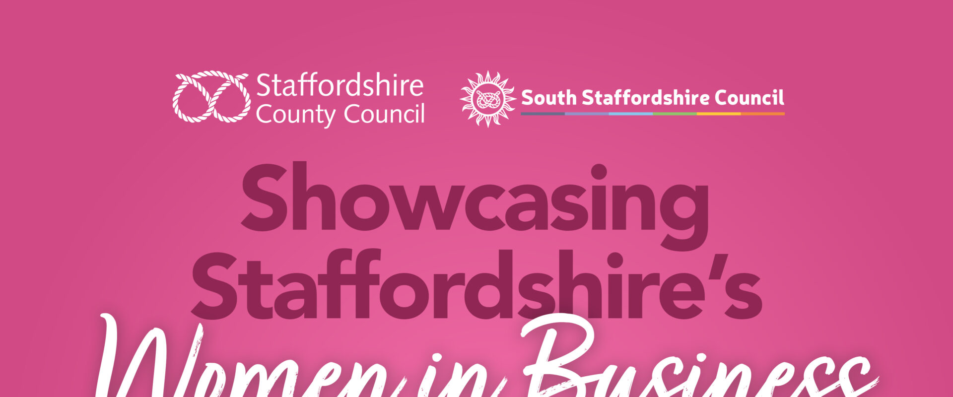 SOLD OUT: Showcasing Staffordshire's Women in Business