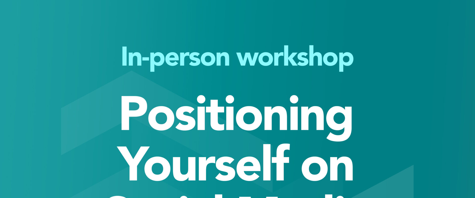 Positioning on Social Media - Foundations